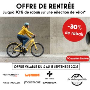 Offre de rentrée